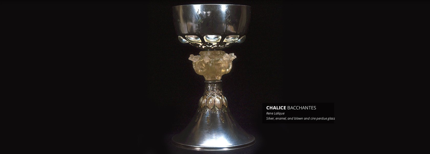 Chalice Bacchantes by Rene Lalique