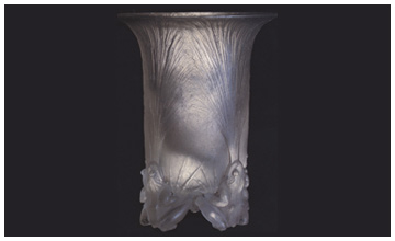 CP 473 Vase Quatre Grenouilles Formant Pieds by Rene Lalique